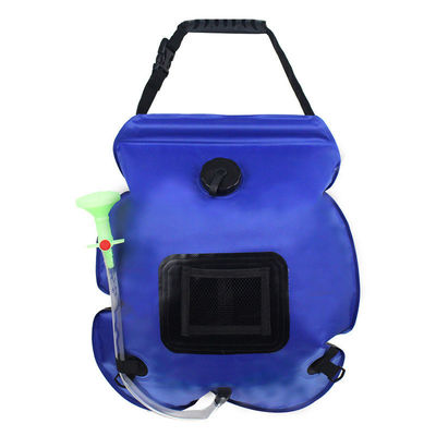 20L Saco de ducha con calefacción solar para acampar al aire libre Kit de accesorios de ducha portátil