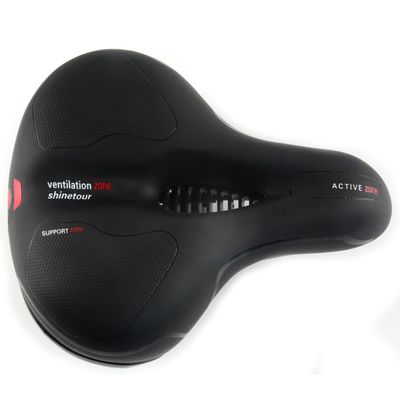 Silla de bicicleta de cuero suave y espuma La combinación perfecta para la comodidad de la bicicleta de montaña