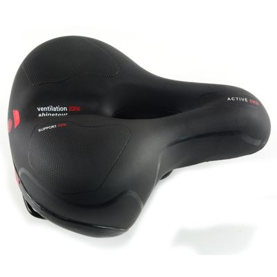 Silla de bicicleta de cuero suave y espuma La combinación perfecta para la comodidad de la bicicleta de montaña