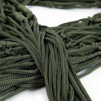 Hamaca colgante de cuerda de nylon a prueba de agua para campamentos al aire libre y entusiastas del senderismo