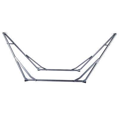 Muebles para exteriores hamaca doble plegable con soporte