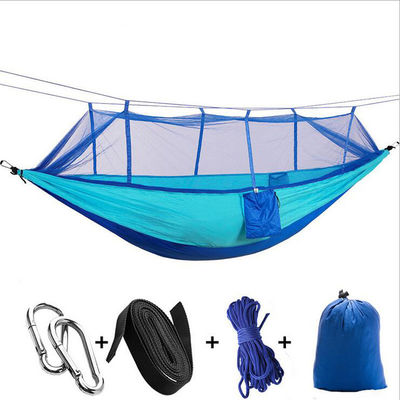 Paracaídas plegables portátiles al aire libre de nylon para acampar hamaca columpiada con solicitud personalizada