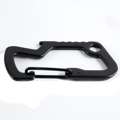 GSD201 Multifunción EDC Tactical Carabiner Hook Anillo de llave de aleación de zinc para acceso rápido