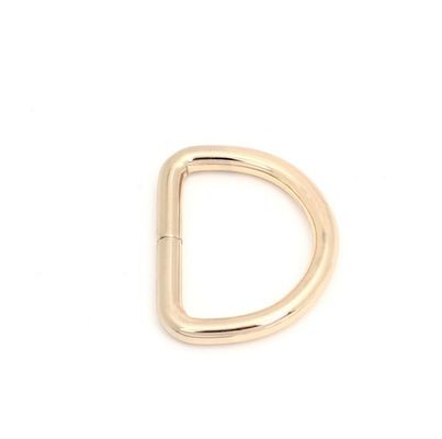 US 20mm 25mm Oro Metal D Ring Bolso de abrazadera Accesorios con 30 días de política de devolución