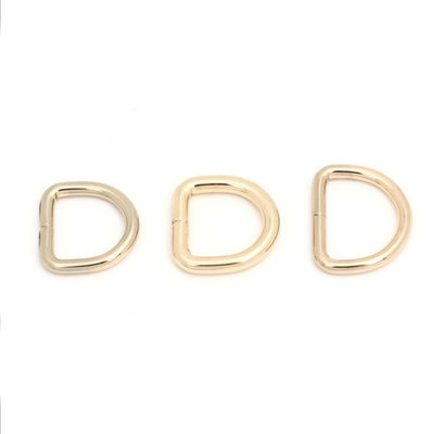 US 20mm 25mm Oro Metal D Ring Bolso de abrazadera Accesorios con 30 días de política de devolución