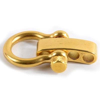 SDF456 forma de arco anclaje de acero inoxidable esposas ajustables para brazalete para cordón