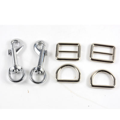Política de reembolso de 30 días 25mm soldado aleación de zinc D anillo metal D-anillo hebilla para bolso de mano
