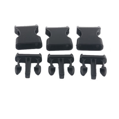 FHU678 15 mm de plástico para el brazalete de la hebilla de la paracorda de liberación lateral rápida para la paracorda