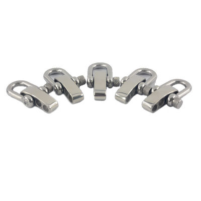 D Forma de acero inoxidable U grillete para brazalete Paracord ajustable y personalizable