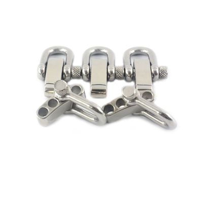 D Forma de acero inoxidable U grillete para brazalete Paracord ajustable y personalizable