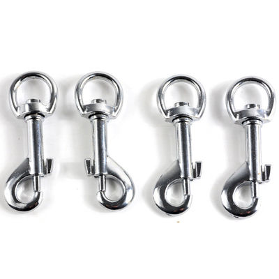 6.00cm * 4.00cm * 1.00cm Tamaño del paquete Aleación de zinc 25mm Ojo giratorio Snap Hook para gancho de perro