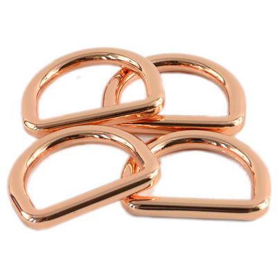 3.20cm * 2.50cm * 0.60cm Tamaño del paquete Anillo de bolsa de aleación de zinc con anillo D de metal Tri Glide